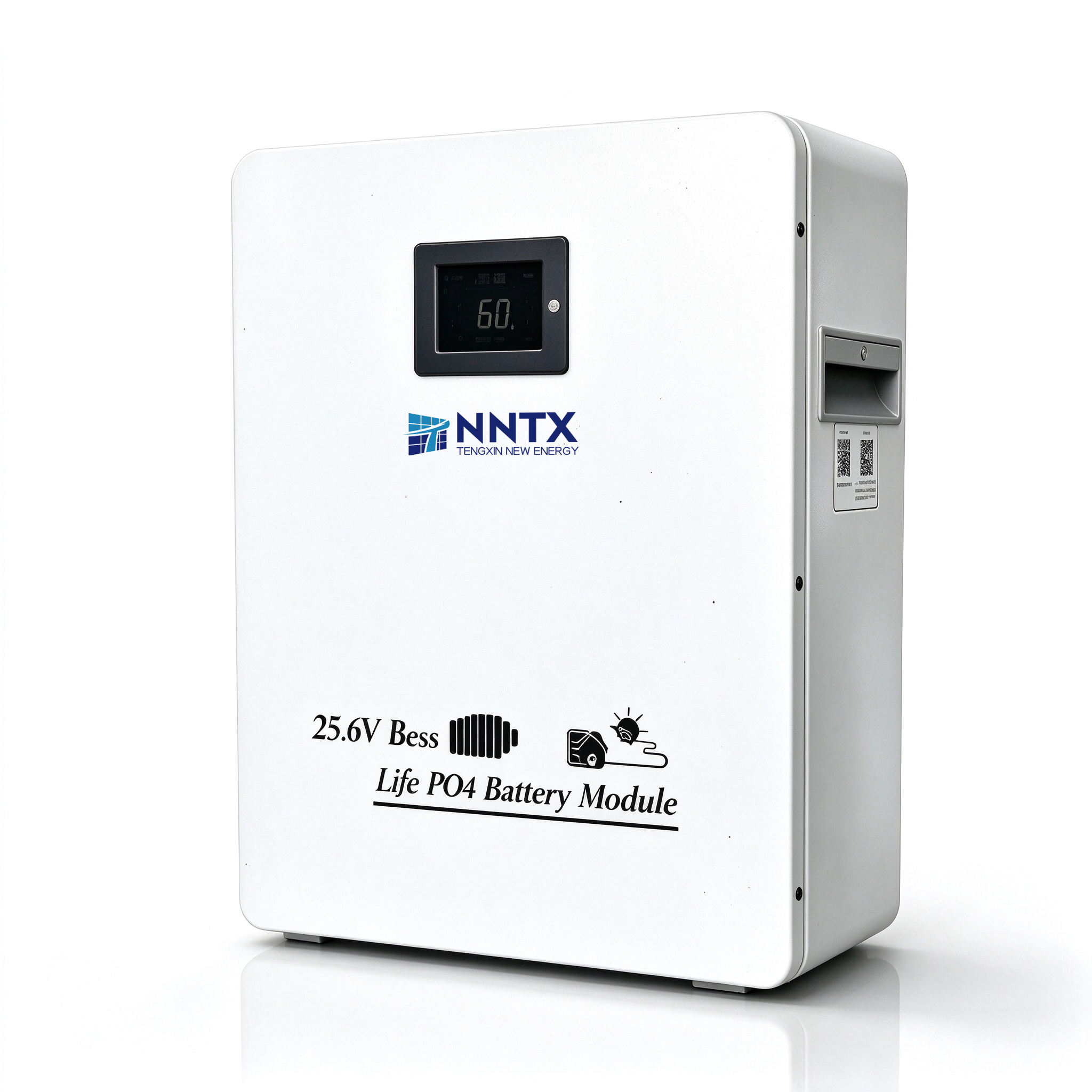 25.6V 2.5kWh Wall-Mounted LiFePO4 Battery | ≥6000 Cycles - TENGXIN ESS